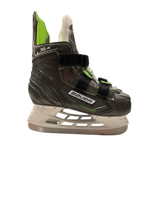 Vist Large View of Product Image Which is Used Bauer XLS SZ Y 12 Youth Hockey Skate Youth 12.0