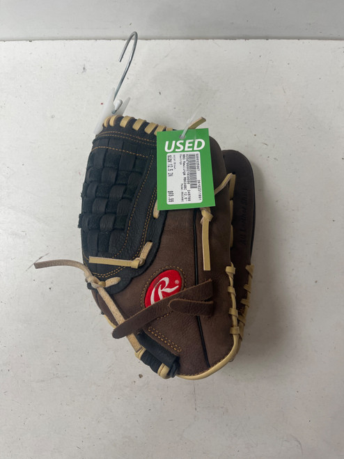 Vist Large View of Product Image Which is Used Rawlings RBG36BC BB/SB Glove RH Throw Brown 12 1/2"