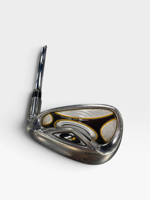 Vist Large View of Product Image Which is Used TaylorMade R7 A Wedge Mens Golf Wedge Right Handed (RH) Gap/Approach Wedge Regular Flex Steel, back view
