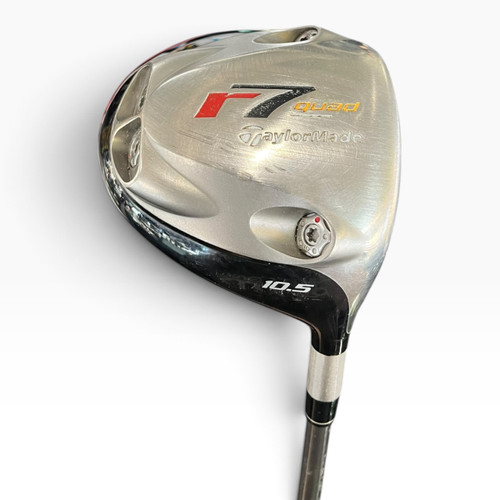 Vist Large View of Product Image Which is Used Taylormade R7 QUAD Mens Driver RH 10.5 Degree