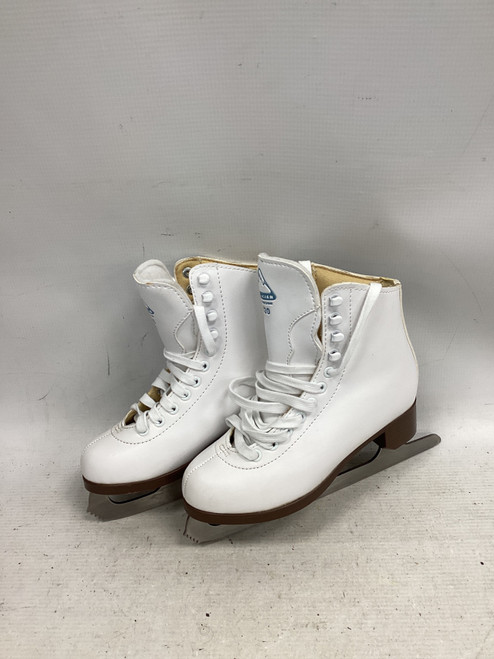 Vist Large View of Product Image Which is Used Jackson GLACIER 120 Girls Figure Skate White Junior 03