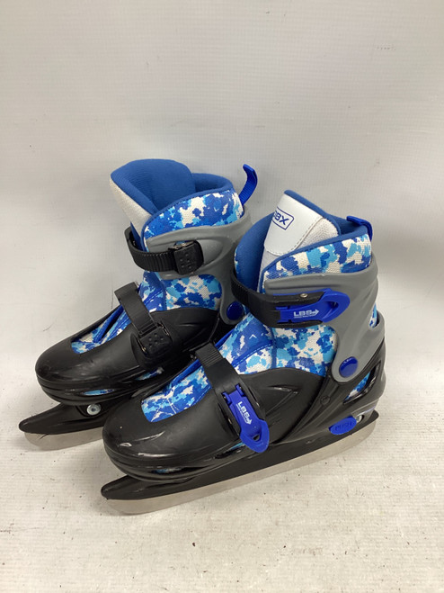Vist Large View of Product Image Which is Used DBX ADJUSTABLE SIZE 1-4 Junior Hockey Skate Adjustable