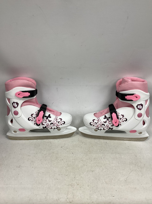 Vist Large View of Product Image Which is Used ADJUSTABLE HOCKEY SKATES 3-6 Junior Hockey Skate Adjustable