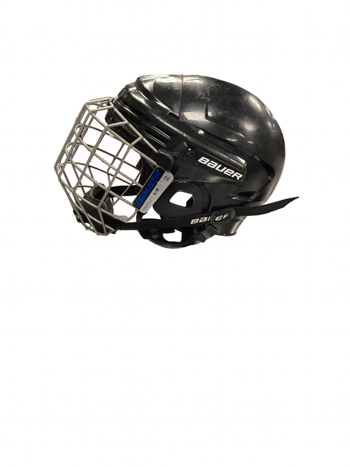 Vist Large View of Product Image Which is Used Bauer 2100 Helmet Cage Combo Black SM