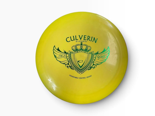 Vist Large View of Product Image Which is Used Latitude 64 GOLD CULVERIN Disc Golf Driver Yellow 174g