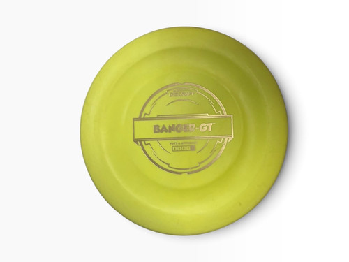 Vist Large View of Product Image Which is Used Discraft PUTTER LINE BANGER-GT Disc Golf Putter Yellow 174g