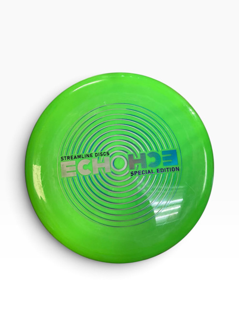 Vist Large View of Product Image Which is Used Streamline NEUTRON ECHO Disc Golf Mid Range Green 179g
