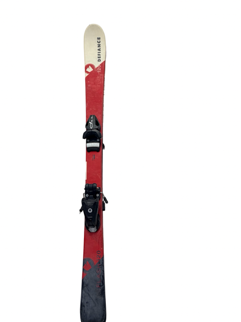Vist Large View of Product Image Which is Used FLASH DEFIANCE 120 cm Snow Skis w/ d 4.5 AC Bindings
