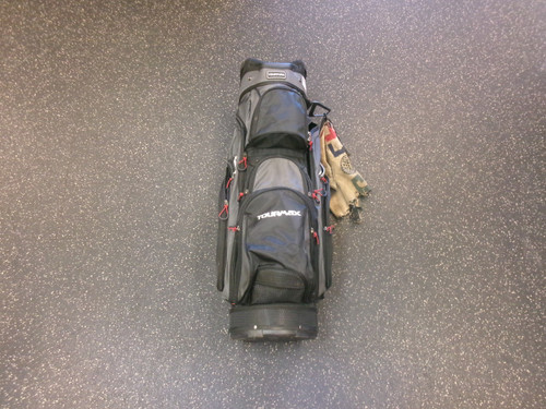 Vist Large View of Product Image Which is Used TOUR MAX Mens Cart Bag Black