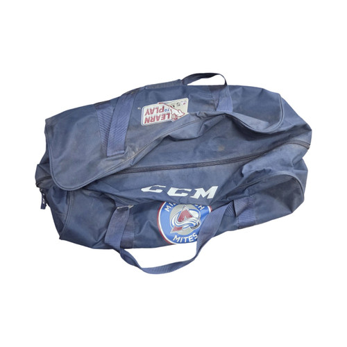 Vist Large View of Product Image Which is Used CCM Jr Hockey Carry Navy Blue