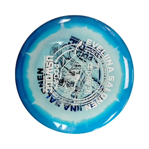 Vist Large View of Product Image Which is Used Innova HALO ROADRUNNER Disc Golf Driver Royal Blue 174g