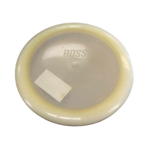 Vist Large View of Product Image Which is Used Innova DAVID WIGGINS BLIZZARD CHAMP BOSS Disc Golf Driver White 158g