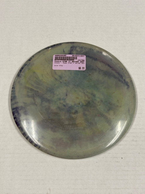 Vist Large View of Product Image Which is Used Innova STAR IT DRIVER GRAY Disc Golf Driver Grey