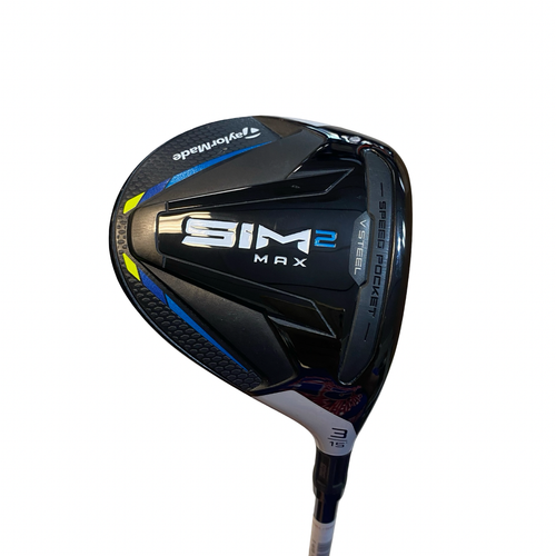 Vist Large View of Product Image Which is Used Taylormade SIM2 MAX Mens Fairway Wood RH 3 Wood