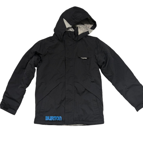 Vist Large View of Product Image Which is Used Burton Snow Jacket Black Youth Large