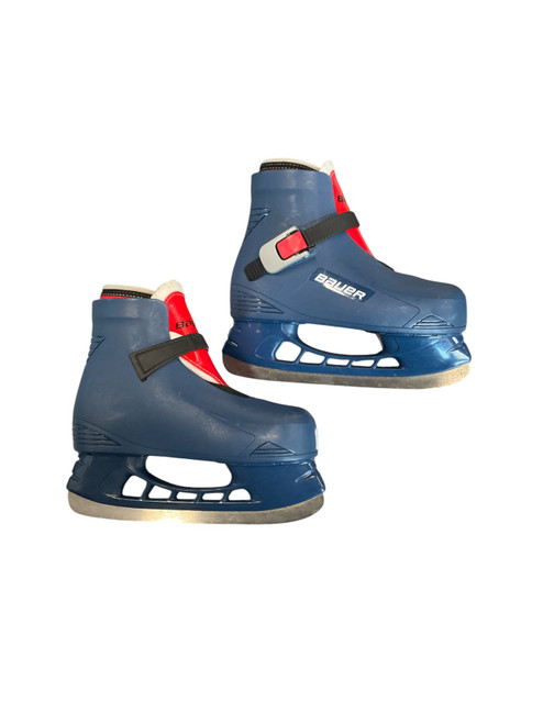 Vist Large View of Product Image Which is Used Bauer LIL CHAMP 12-13 Youth Hockey Skate Adjustable