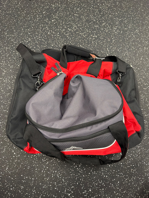 Vist Large View of Product Image Which is Used High Sierra Ski Boot Bag Red
