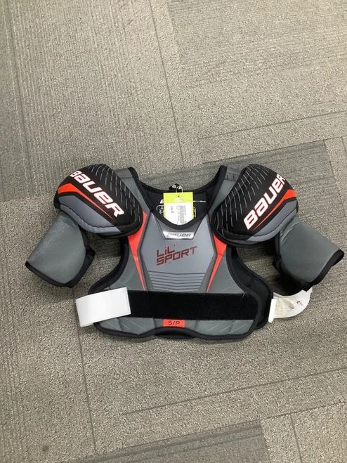 Vist Large View of Product Image Which is Used Bauer LIL SPORT Junior Shoulder Pads SM