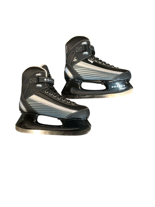 Vist Large View of Product Image Which is Used Jackson SOFTEC Mens Softboot Skate Black Senior 7