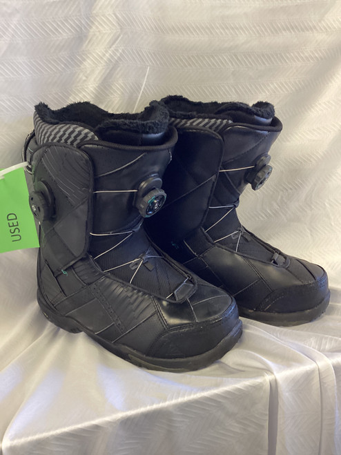 Vist Large View of Product Image Which is Used K2 MAYSIS Mens Snowboard Boots Black Senior 10