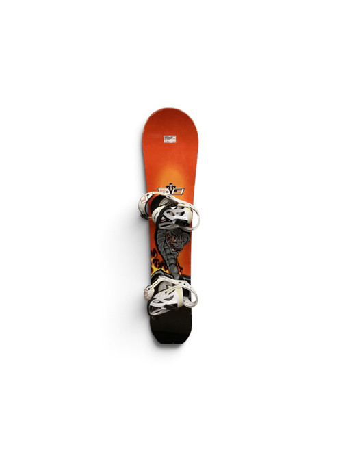 Vist Large View of Product Image Which is Used 5150 SHOOTER Mens Board/Bindings Orange 150 cm