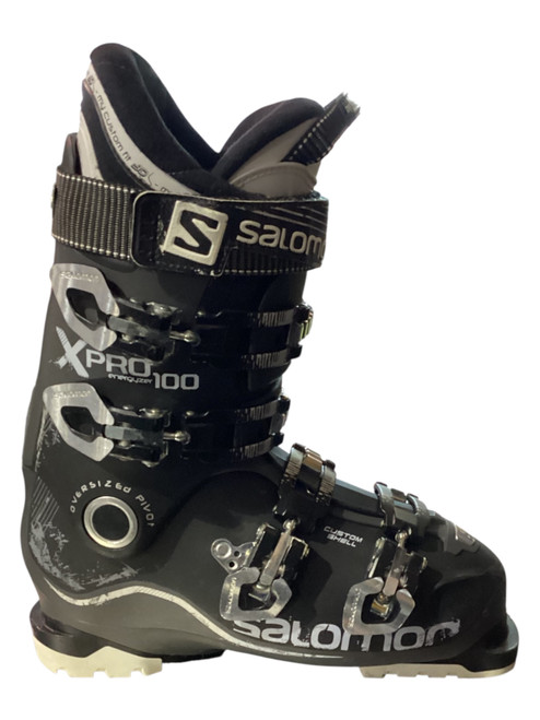 Vist Large View of Product Image Which is Used Salomon XPRO 100 Mens DH Ski Boot None 260 MP - M08 - W09