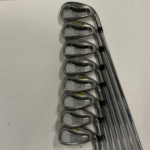 Vist Large View of Product Image Which is Used Taylormade RAC OS Mens Iron Set RH 3I-PW