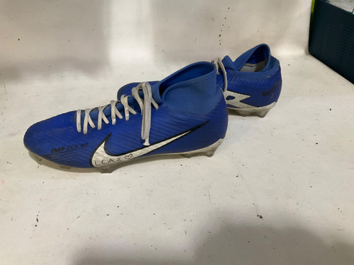 Vist Large View of Product Image Which is Used Nike Adult FB Cleats Royal Blue Senior 9.5