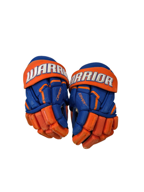 Vist Large View of Product Image Which is Used Warrior COVERT Junior Gloves Royal Blue 11"