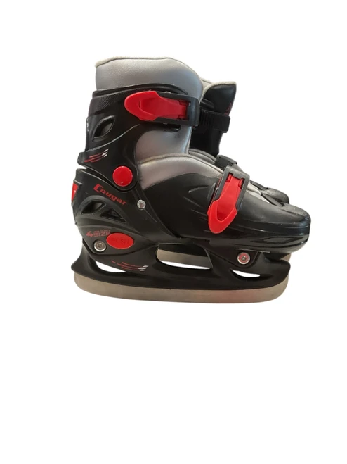 Vist Large View of Product Image Which is Used American Athletic COUGAR Youth Hockey Skate Adjustable
