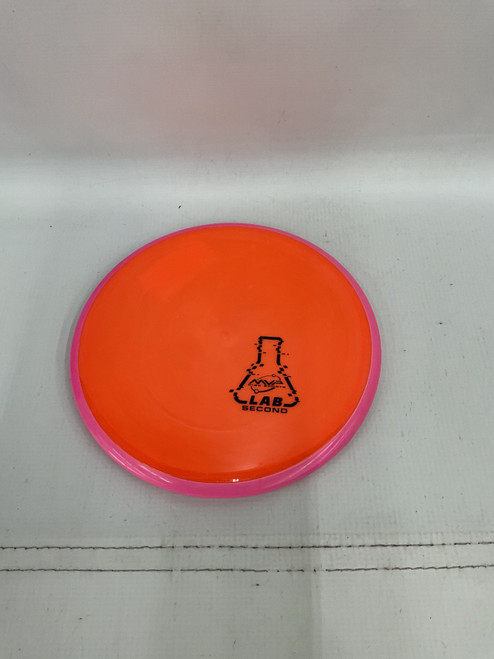 Vist Large View of Product Image Which is Used MVP LAB SECOND Disc Golf Mid Range Orange