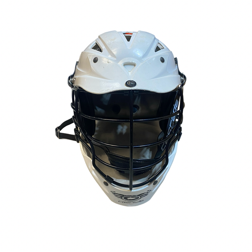 Vist Large View of Product Image Which is Used Cascade CPX-R Lacrosse Helmet White MD