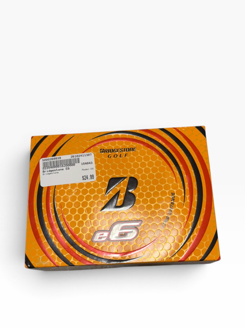 Vist Large View of Product Image Which is Used Bridgestone E6 12 Pack - Golf Balls