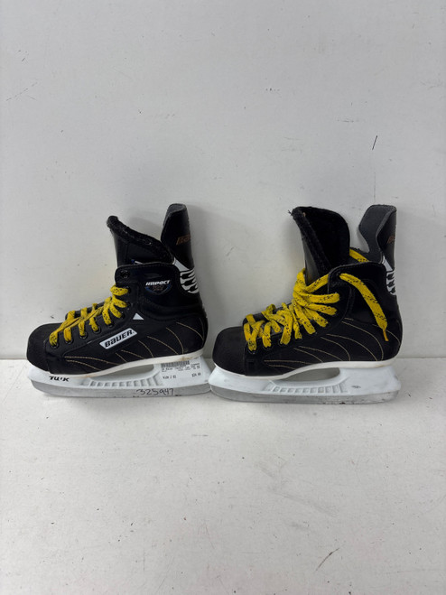 Vist Large View of Product Image Which is Used Bauer IMPACT 100 PRO Junior Hockey Skate Junior 03