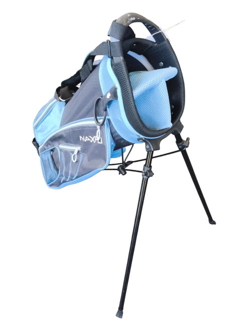 Vist Large View of Product Image Which is Used Maxfli JR STAND BAG Jr Stand Bag Carolina Blue