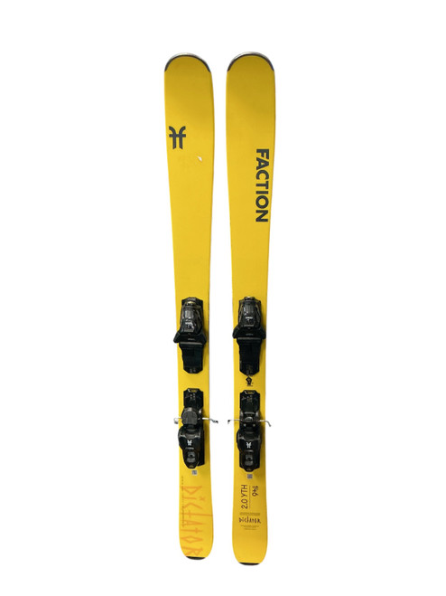 Vist Large View of Product Image Which is Used FACTION DICTATOR 2.0 YTH Mens DH Ski/Binding Yellow 146 cm
