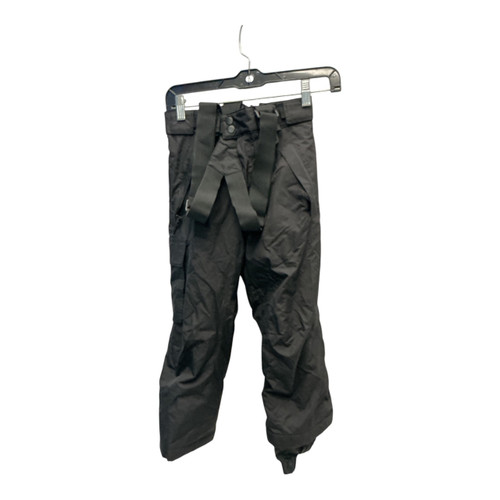 Vist Large View of Product Image Which is Used Snow Bibs Y Black Youth