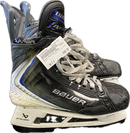 Vist Large View of Product Image Which is Used Bauer FLYLITE VAPOR Senior Hockey Skate Senior 8