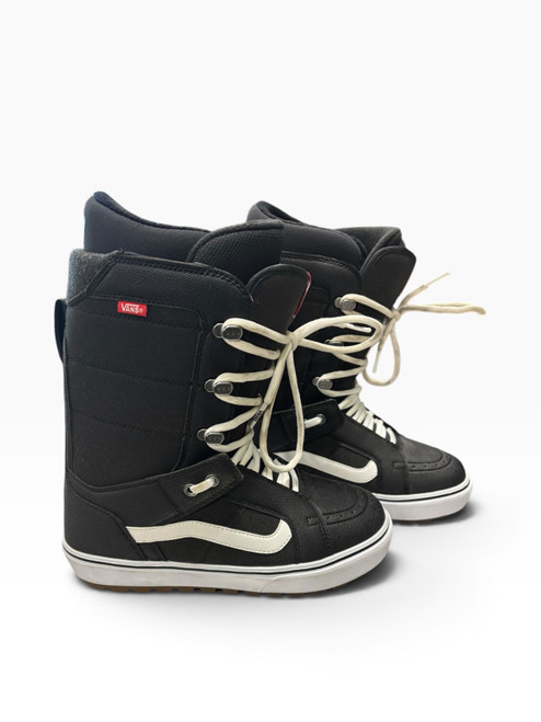 Vist Large View of Product Image Which is Used Vans OFF THE WALL Mens Snowboard Boots Black Senior 10