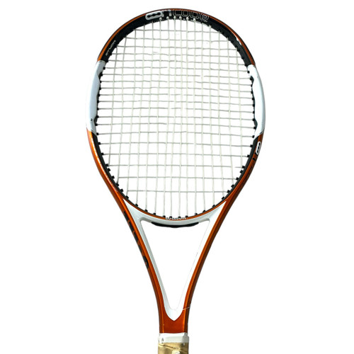Vist Large View of Product Image Which is Used Wilson N TOUR 2 Adult Tennis Racquet Orange 4 1/2"