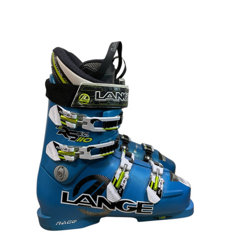 Vist Large View of Product Image Which is Used Lange RACE RS CS 110 Mens DH Ski Boot Royal Blue 275 MP - M09.5 - W10.5