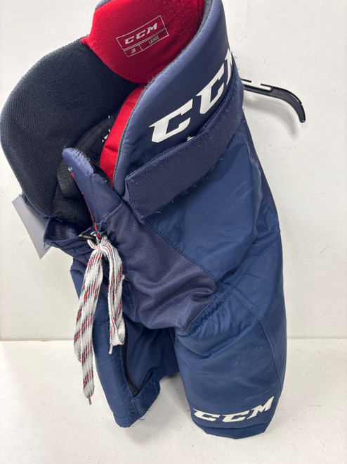 Vist Large View of Product Image Which is Used CCM JETSPEED FT370 Junior Pant Navy Blue LG
