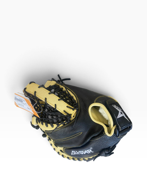 Vist Large View of Product Image Which is Used All-Star PRO TRAINING SERIES BB/SB Catchers RH Throw Black And Tan 33 1/2"