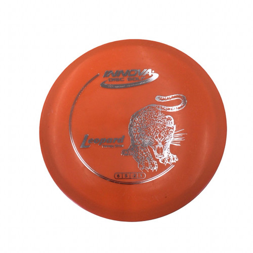 Vist Large View of Product Image Which is Used Innova LEOPARD Disc Golf Driver Orange
