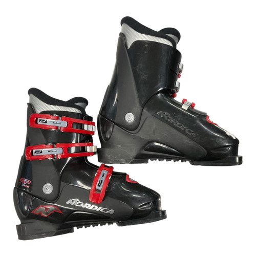 Vist Large View of Product Image Which is Used Nordica GPT3 SUPER Girls DH Ski Boot Black 210 MP - J02
