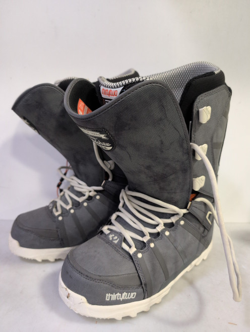 Vist Large View of Product Image Which is Used ThirtyTwo BR Mens Snowboard Boots Grey Senior 11.5