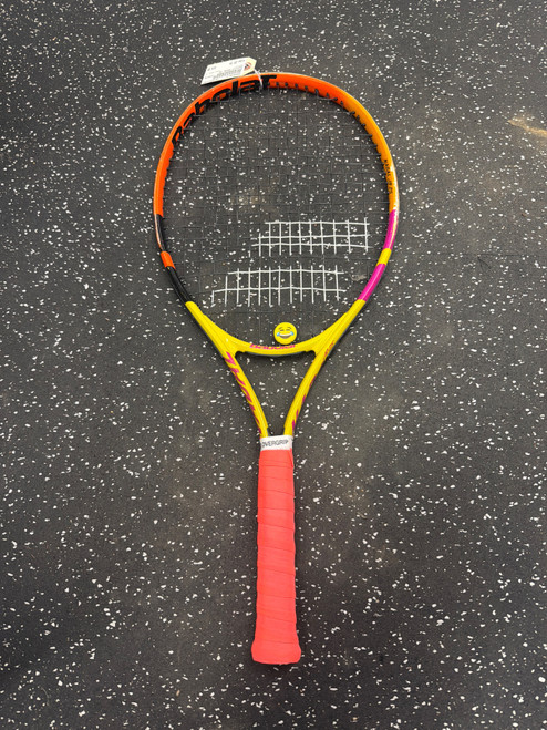Vist Large View of Product Image Which is Used Babolat NADAL JR Junior Tennis Racquet None 25"