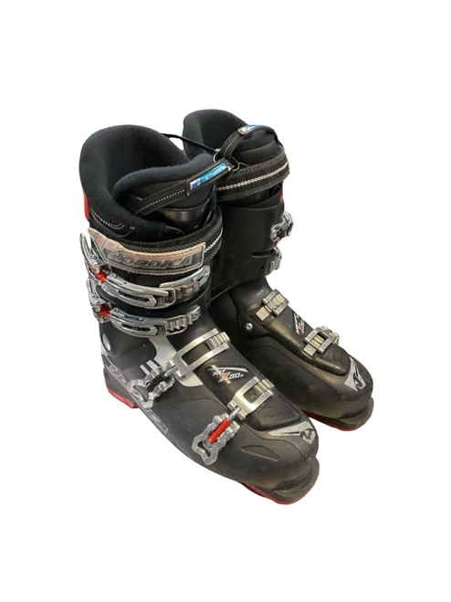 Vist Large View of Product Image Which is Used Nordica NXT X 80R Mens DH Ski Boot Black 290 MP - M11 - W12