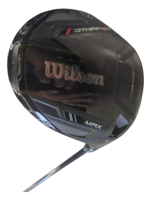 Vist Large View of Product Image Which is Used Wilson DYNAPWR PKR-360 Mens Driver RH Black 9.0 Degree