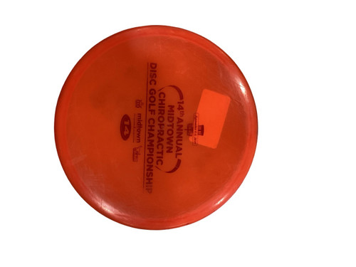 Vist Large View of Product Image Which is Used Westside HARP Disc Golf Mid Range Orange 173g